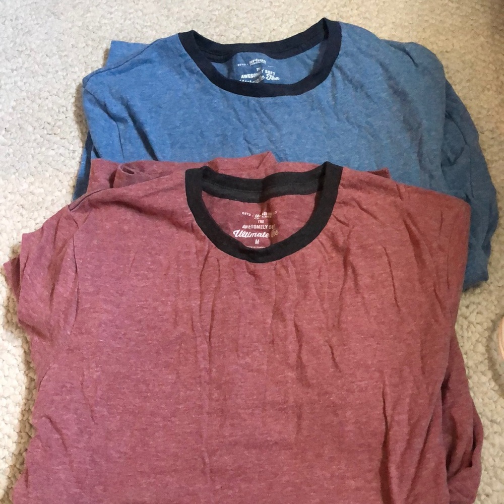 Plain colored t shirts